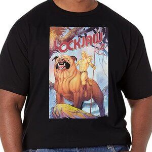 MARVEL Lockjaw #2 Black 5XL T-Shirt Mens S/S Chest: 63" NEW Preshrunk Tee